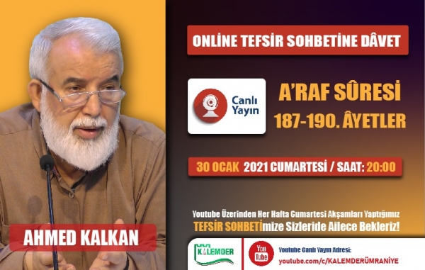 Online Tefsir Dersini Davet